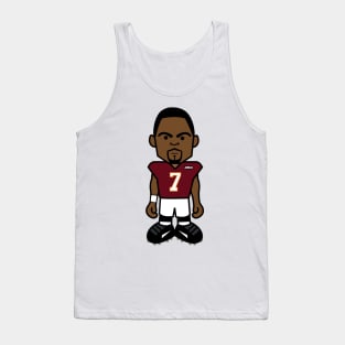 Angry Vick Football Cartoon by AiReal Apparel Tank Top